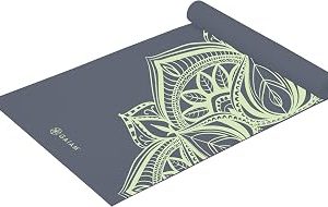 Gaiam Yoga Matı, Her Türlü Yoga, Pilates ve Yer Egzersizleri için, Yüksek Kaliteli, 5 mm, Baskılı, Kalın, Kaymaz, Egzersiz ve Fitness Matı (1,73 m x 61 cm x 5 mm) — %31 İndirim | Amazon TR Fırsatı