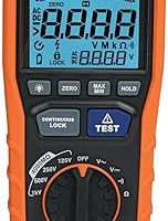 Klein Tools ET600 Multimetre, Megohmmetre İzolasyon Test Cihazı, 4000 Ohm Direnç, 125V/250V/500V/1000V, Otomatik Aralık Ayarlı TRMS Multimetre — %20 İndirim | Amazon TR Fırsatı