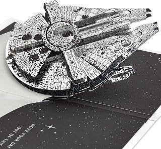 Hallmark Signature Paper Wonder Pop-Up doğum günü kartı (Star Wars)