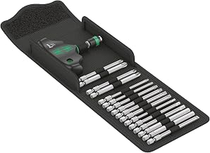 Wera '05057470001 Kraftform Kompakt 400 el Tornavidası ve Uç Seti, 17 Parça