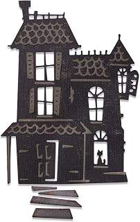 Sizzix Thinlits Sap Seti 3PK 664735 Haunted Tim Holtz Tarafından