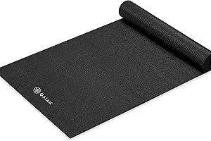 Gaiam Yogamatte, hochwertig, 5 mm, rutschfest, für alle Arten von Yoga, Pilates und Boden-Workouts (172,7 x 61 x 5 mm) — %44 İndirim | Amazon TR Fırsatı