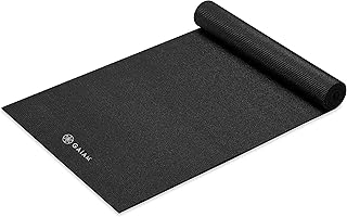 Gaiam Yogamatte, hochwertig, 5 mm, rutschfest, für alle Arten von Yoga, Pilates und Boden-Workouts (172,7 x 61 x 5 mm)