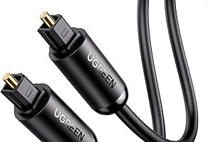 Ugreen Fiber Optik Ses Kablosu Siyah 2 Metre — %39 İndirim | Amazon TR Fırsatı