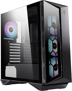 MSI MPG GUNGNIR 110R USB 3.2 Temperli Cam ATX Mid-Tower Gaming (Oyuncu) Kasa