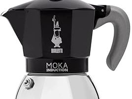 Bialetti – Moka İndüksiyon Siyah: 4 Cups Ocak Üstü Espresso Pişirici – 150ml – Alt Hazne: Dış Paslanmaz Çelik İç Alüminyum – Patentli Güvenlik Valfi – İndüksiyon Ocak Türleri İçin Uygundur — %56 İndirim | Amazon TR Fırsatı
