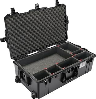 Pelican Air 1615 Trekpack Ayırıcılı Kılıf - Siyah