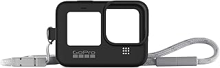 GoPro Kılıf + Taşıma Bandı Siyah (Hero9/ Hero10/Hero11 Black) - Resmi GoPro Aksesuarı, Adsst-001
