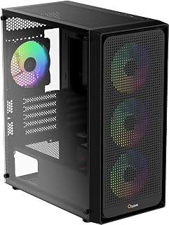 Ocypus Gamma C50 Siyah ARGB Tempered Glass Gamma P650 650W 80+ White USB 3.0 mATX Mini Tower Kasa