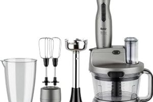 Fakir Mr Chef Quadro Blender Seti, 5 Fonksiyon, 1000 W, Paslanmaz Çelik Bıçak, Silver Stone — %30 İndirim | Amazon TR Fırsatı
