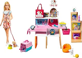 Barbie® ve Evcil Hayvan Dükkanı Oyun Seti