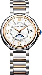 MAURICE LACROIX Fiaba Moonphase Quartz Saat, Tek beden, Gümüş, Kadın