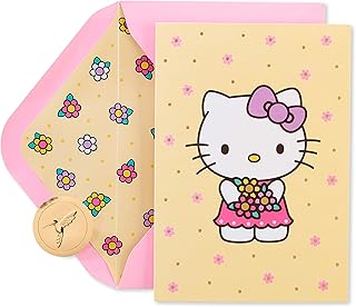 Papyrus Zarflı Boş Kartlar, Hello Kitty (12 Adet)