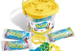 CARIOCA Doughy 2 yaş için kalıplama macunu seti 3 renk ve 4 kalıp — %60 İndirim | Amazon TR Fırsatı