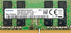 Samsung 16 GB DDR4 3200 MHz SODIMM PC4-25600 CL22 2Rx8 1.2 V 260pin SO-DIMM dizüstü bilgisayar dizüstü bilgisayar RAM hafıza modülü M471A2K43DB1-CWE — %67 İndirim | Amazon TR Fırsatı