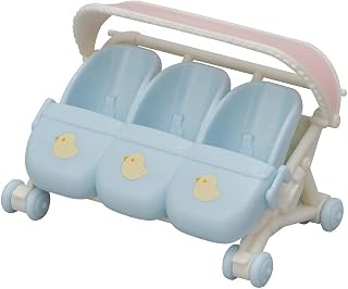 Sylvanian Families Üçüz Bebek Arabası — %20 İndirim | Amazon TR Fırsatı