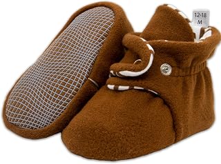 Bebek Patiği Polar, Kaydırmaz Taban, Pamuklu Yenidoğan Pandufu Ev Kreş Ayakkabı, Bebek Ayakkabısı, Organik Pamuk İç Astar Bebek Patik