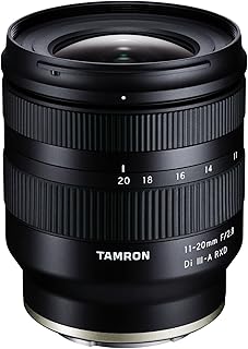 TAMRON B060 11-20 mm F/2.8 Di III-A RXD, Sony E-Mount (APS-C) için objektif, siyah, geniş açılı