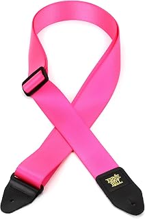 Ernie Ball Gitar Askısı, Yüksek Kalite, Neon Pembe — %34 İndirim | Amazon TR Fırsatı