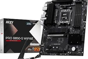 MSI PRO B850-S WIFI6E, AM5 Anakart, DDR5 8200MHz(OC), HDMI DP, 2x M.2, USB 10Gbps, 2.5G LAN, Wi-Fi 6E, ATX — %21 İndirim | Amazon TR Fırsatı