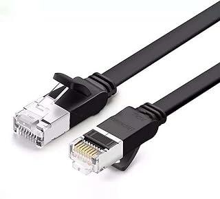 Ugreen Cat6 Flat Pure Copper Metal Konnektör UTP Ethernet Kablosu 1 Metre