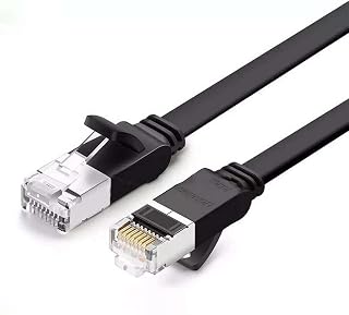 Ugreen Cat6 Flat Pure Copper Metal Konnektör UTP Ethernet Kablosu 1 Metre