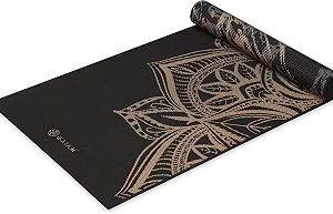 Gaiam Yoga Mat – Premium 6mm Print Reversible Extra Thick Non Slip Exercise & Fitness Mat for All Types of Yoga, Pilates & Floor Workouts (68″ x 24″ x 6mm Thick) — %37 İndirim | Amazon TR Fırsatı