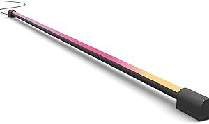 Philips Hue Play Gradient Light Tube Renklı Akıllı Led Aydınlatma, Siyah, 125 cm – 25.000 Saat Ampul Kullanım Ömrü — %20 İndirim | Amazon TR Fırsatı