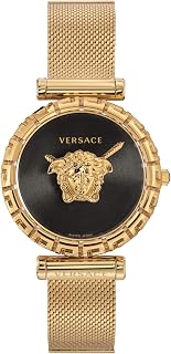 VERSACE Palazzo Empire Greca 37mm Quartz Saat, Tek beden, Altın, Üniseks
