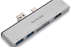 McStorey Surface Pro 7 USB C Hub 6 in 1 HDMI 4K USB 3.0 SD TF Kart Okuyucu Alüminyum Adaptör Çoklayıcı Tak Çalıştır Gümüş — %42 İndirim | Amazon TR Fırsatı