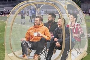 EighteenTek Pod Tüm Hava Şartlarına Uygun Spor Çadırı, Sızdırmaz Zeminli, Anlık Çadır Barınağı, Dış Mekan Balon Çadırı, Yağmur Çadırı Kamp Güneş Barınağı Anlık Şeffaf, Patent Bekleniyor, Spor — %43 İndirim | Amazon TR Fırsatı