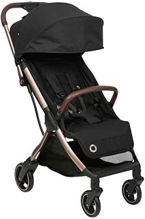 Maxi-Cosi Maxi Cosi Eva Otomatik Katlanan Kompakt Bebek Arabası Essential Black Champagne