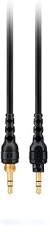RØDE NTH-100 kulaklık için NTH kablosu, 2,4 m uzunluk, yüksek kaliteli 3,5 mm TRS TRS kablosu, 6,35 mm vida adaptörü dahil (siyah)