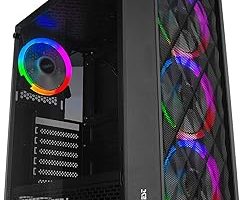 Everest BUMPY 4x12cm ARGB Fanlı Tempered Camlı Gaming Oyuncu Kasası, Siyah — %29 İndirim | Amazon TR Fırsatı