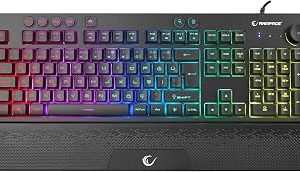 Rampage KB-GX65 SIMULA USB RGB Aydınlatmalı 4 Makro Tuşlu Bilek Destekli Gaming Oyuncu Klavyesi — %20 İndirim | Amazon TR Fırsatı