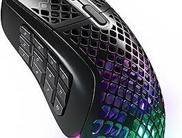 SteelSeries Aerox 9 Wireless Gaming Mouse – Ultra Hafif MMO/MOBA – 89 g – 18 Programlanabilir Buton – USB-C – Bluetooth/2.4GHz – 18000CPI – IP54 Suya Dayanıklı – PC/Mac — %23 İndirim | Amazon TR Fırsatı