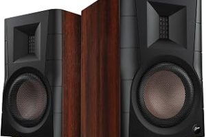 HiVi-Swans D100 4″ Bluetooth Hoparlör Seti – TV/Pikap/PC/Monitör için Aktif Masaüstü Stereo Hoparlörler – 4 inç Yakın Alan Bilgisayar Hoparlörleri 62w RMS – Ahşap Desenli (Çift) — %36 İndirim | Amazon TR Fırsatı