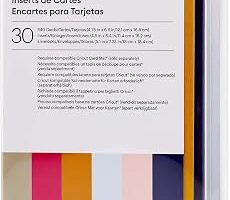 Cricut Insert Cards | Sensei | 12,1 cm x 16,8 cm (Cricut – Boyut R40) | 30’lu paket | Cricut kart matı ile kullanım için – 2 x 2 — %35 İndirim | Amazon TR Fırsatı