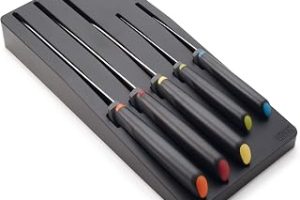 Joseph Joseph Elevate Knives Store 10545 bıçak seti, 5 parça, çekmeceye yerleştirmek için saklama tepsili — %22 İndirim | Amazon TR Fırsatı