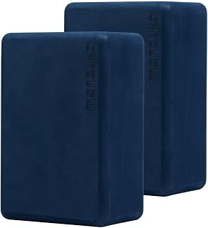 Manduka Yoga Recycled Foam Block - Yoga Prop and Accessory, Comfortable Edges, Lightweight, Firm, Non Slip Recycled Foam