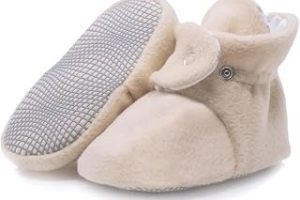 Bebek Patiği Polar, Kaydırmaz Taban, Pamuklu Yenidoğan Pandufu Ev Kreş Ayakkabı, Bebek Ayakkabısı, Organik Pamuk İç Astar Bebek Patik — %30 İndirim | Amazon TR Fırsatı