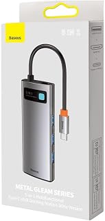 Baseus Hub Adaptörü 5in1 USB-C – 3X USB 3.0 + HDMI + USB-C PD — %40 İndirim | Amazon TR Fırsatı