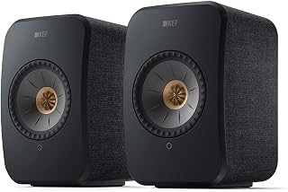 KEF LSX II Wireless Hi-Fi Hoparlör Karbon Siyah