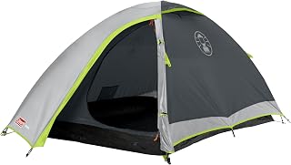 Coleman Darwin Zelt, für 2-4 Personen, Igluzelt für Camping Festivals oder Trekking, Leichtes und Kompaktes Kuppelzelt mit Vorzelt, Wasserdicht WS 3.000 mm