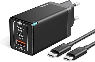 Baseus GaN5 Pro 65W Şarj Cihazı Siyah