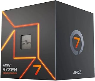 AMD Ryzen™ 7700 Masaüstü İşlemci (8 çekirdekli/16 dişli, 76 MB önbellek, maksimum 5,4 GHz artış)