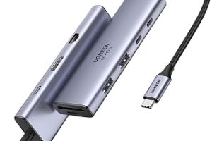 UGREEN USB C Hub USB C/USB A Port, 4k 60Hz HDMI, PD 100W, Ethernet, SD/TF Card Slots Adapter — %25 İndirim | Amazon TR Fırsatı