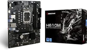 Biostar H610MT-E D5 DDR5 5600MHz LGA1700 mATX Anakart — %34 İndirim | Amazon TR Fırsatı