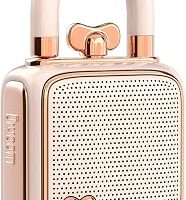divoom Love-Lock Bluetooth hoparlör, küçük taşınabilir müzik kutusu, kablosuz stereo eşleştirme, retro ses kutusu, sevimli masaüstü dekorasyonu, kızlar için, pembe — %37 İndirim | Amazon TR Fırsatı