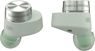 Bowers & Wilkins Pi5 S2 Kablosuz Hybrid True Wireless Gürültü Önleyici (ANC) Kulaklık, Bluetooth, aptX ve Entegre Mikrofonlu B&W0434, Sage Green